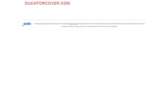 Desktop Screenshot of duckforcover.com